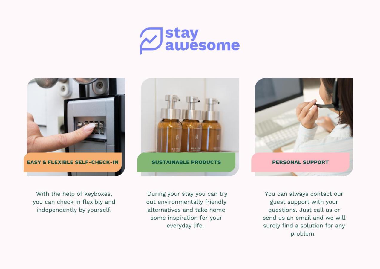 Stay Awesome - Modernes Apartment Am Botanischen Garten Κάσελ Εξωτερικό φωτογραφία